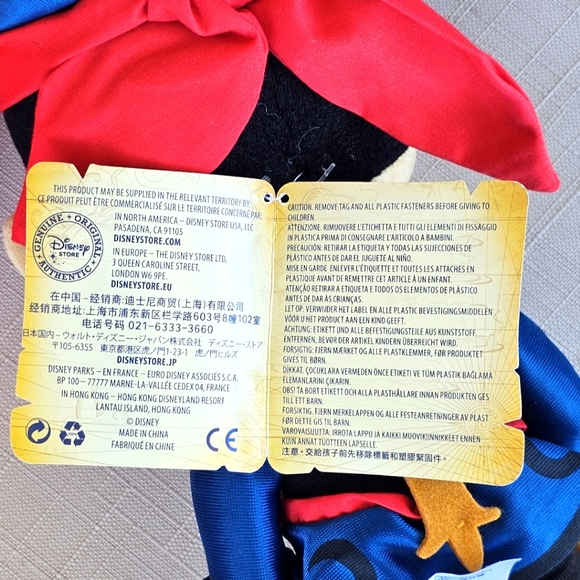 Disney Store Genuine Captain Jake & Never Land Pirates Authentic Plush Toy 12" - Picture 12 of 13